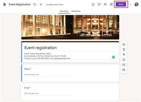 can i embed a google form in my website
