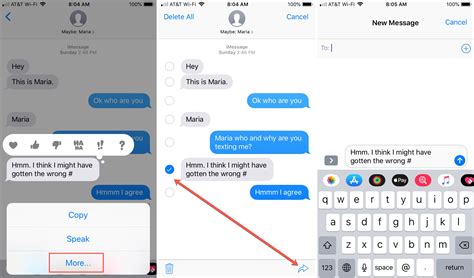 can i forward text messages from iphone