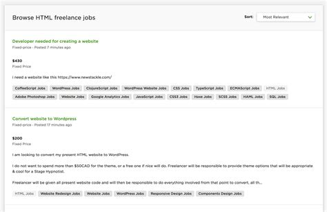 can i get job with html and css