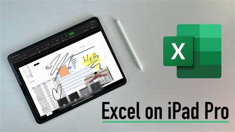 can i get word and excel on an ipad