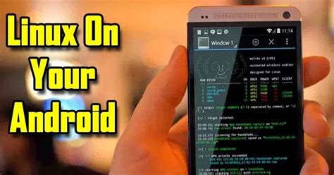 can i install linux in android