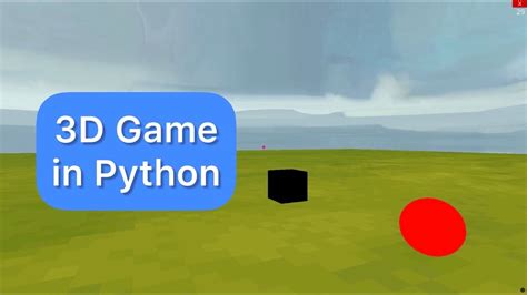 can i make a 3d game with python