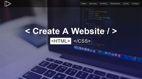 can i make a website without html