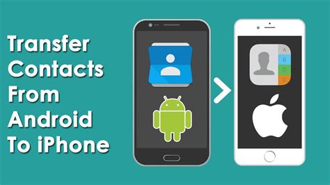 can i move contacts from android to iphone
