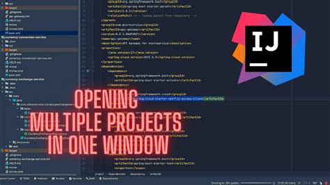 can i open multiple projects in intellij