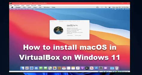 can i run macos on virtualbox