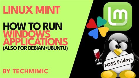 can i run windows apps on linux mint