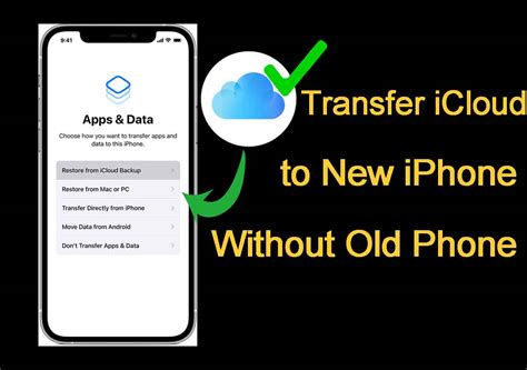 can i transfer data to new iphone without icloud backup