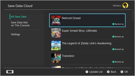 can i transfer game save data from one switch to another