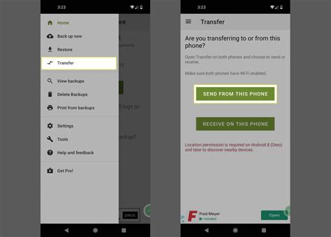 can i transfer my text messages from android to android