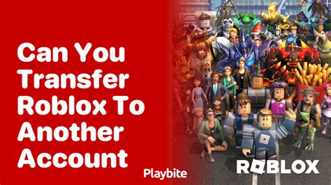 can i transfer roblox to another account