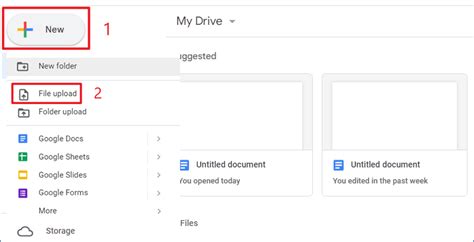 can i upload a pdf in google docs