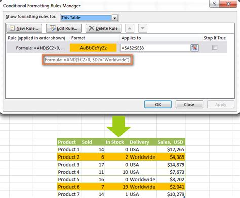 can i use an if formula in conditional formatting