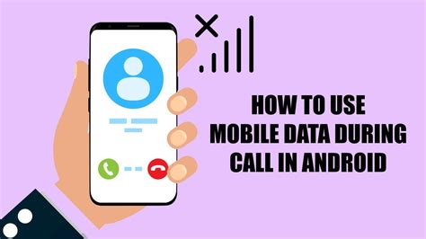 can i use mobile data while on call