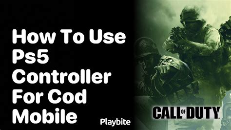 can i use my ps5 controller on cod mobile