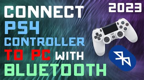 can i use ps4 controller on pc with bluetooth