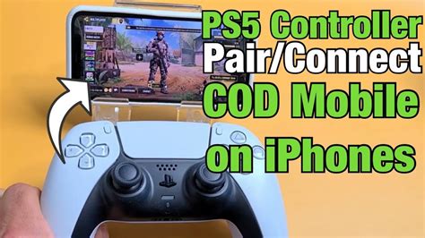 can i use ps5 controller on cod mobile iphone