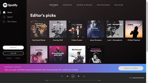 can i use spotify on web browser