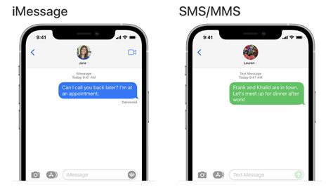 can imessage work with data