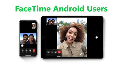 can ios and android facetime