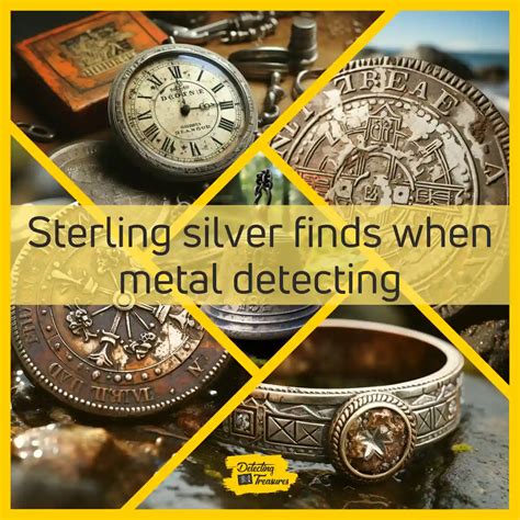 can metal detectors detect sterling silver