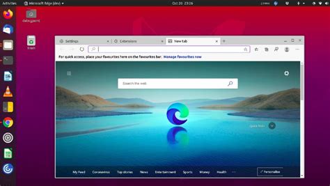 can microsoft edge run on linux