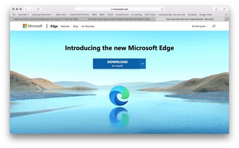 can microsoft edge work on mac