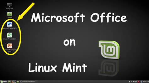 can microsoft office run on linux mint