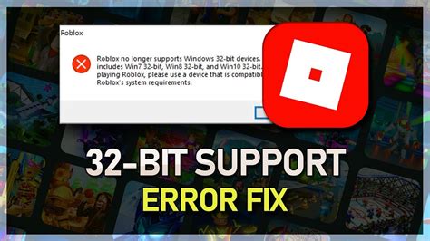 can roblox run on 32 bit