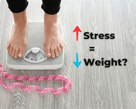 can stress affect body weight