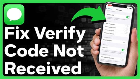 can t receive verification code