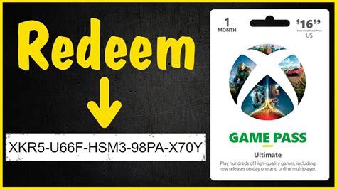can t redeem game pass ultimate code