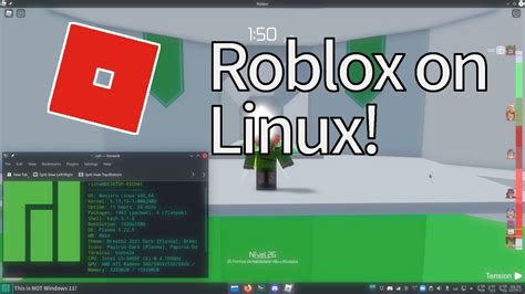 can u play roblox on linux
