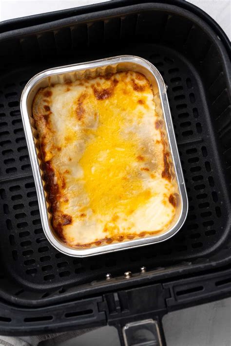can u reheat lasagna in air fryer