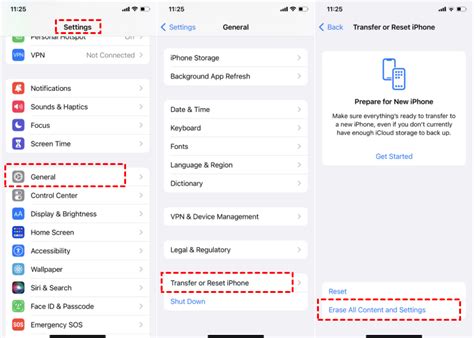 can u transfer data from android to iphone after setup