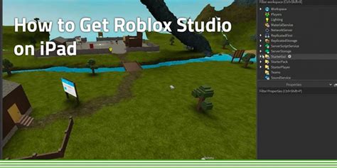 can u use roblox studio on ipad