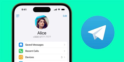 can use telegram without number