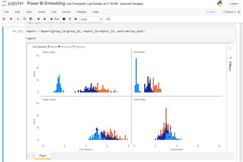 can we connect jupyter notebook to power bi