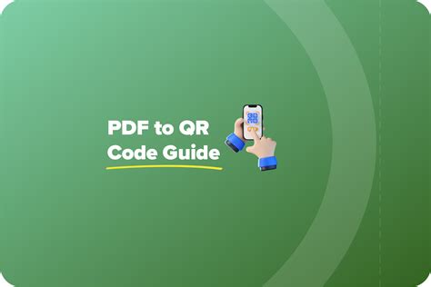 can we create qr code for pdf
