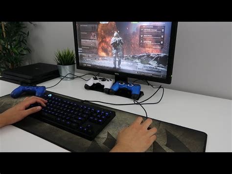 can we play ps4 with keyboard and mouse