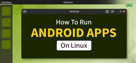 can we run android apps on ubuntu
