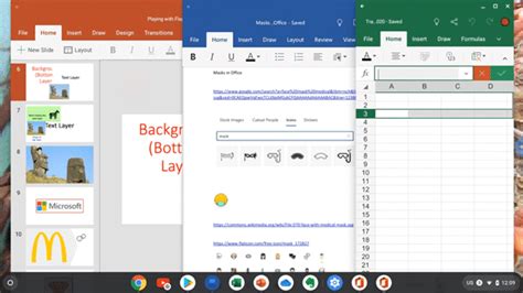 can we use microsoft excel in chromebook