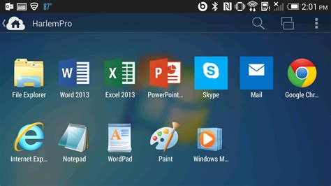 can windows programs run on android