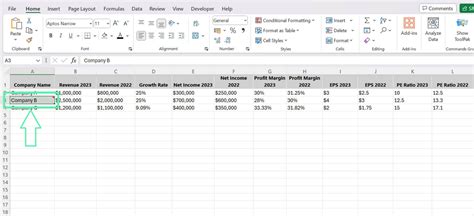 can you add a footnote in excel