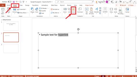 can you add a link to an image in powerpoint