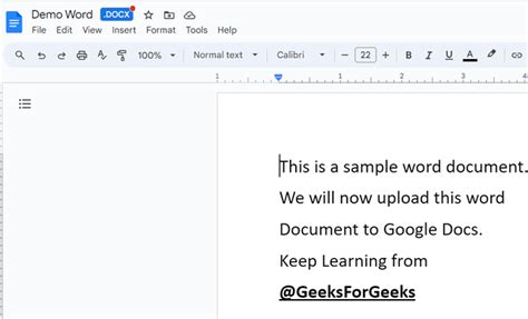 can you add a microsoft word file into google docs
