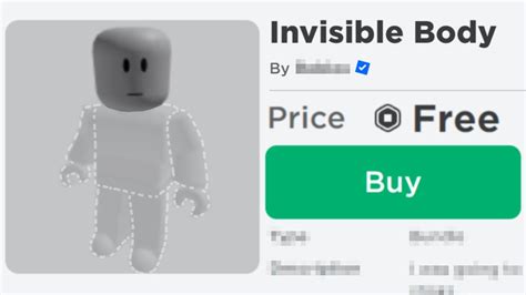 can you be invisible on roblox