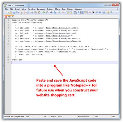 can you code javascript in notepad