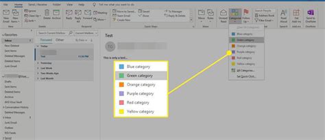 can you color code folders in outlook