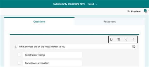 can you copy questions between microsoft forms